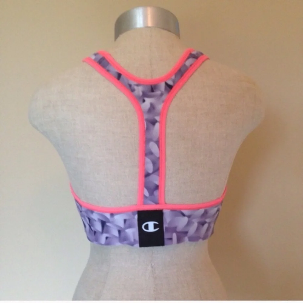Champion sports bra active crop Top patterned - Picture 3 of 4